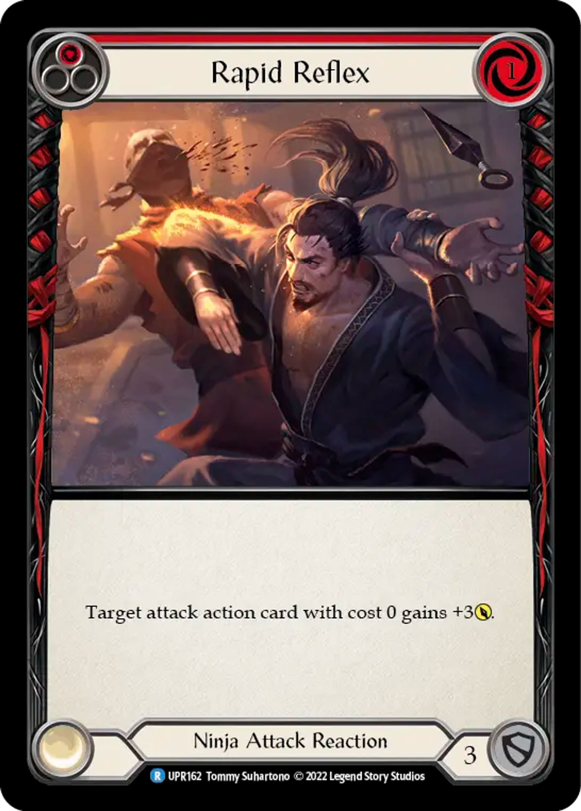 Rapid Reflex (Red) — Uprising — Flesh and Blood