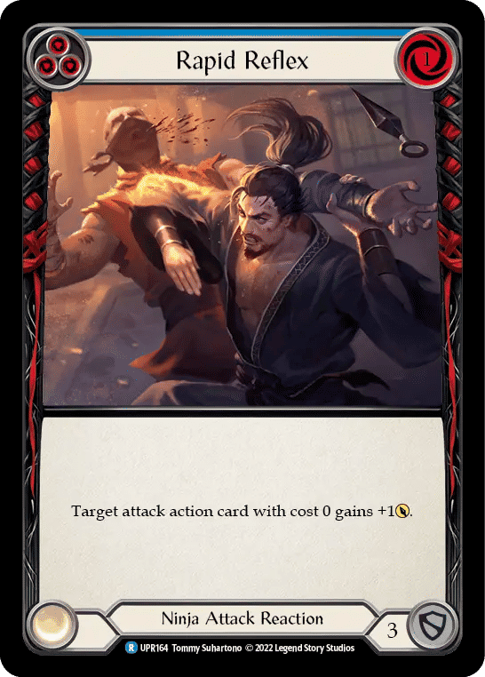 Rapid Reflex (Blue) — Uprising — Flesh and Blood