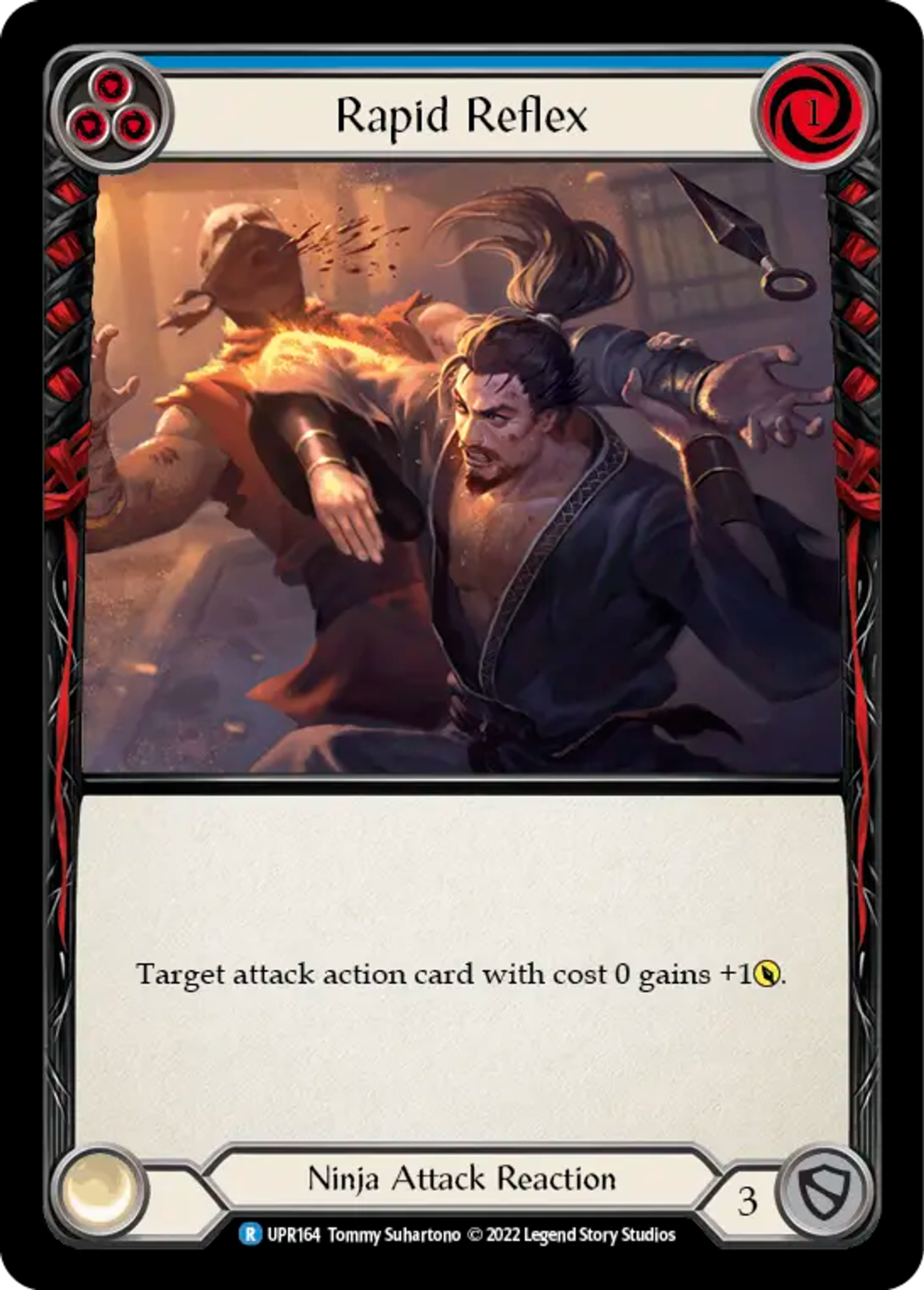 Rapid Reflex (Blue) — Uprising — Flesh and Blood