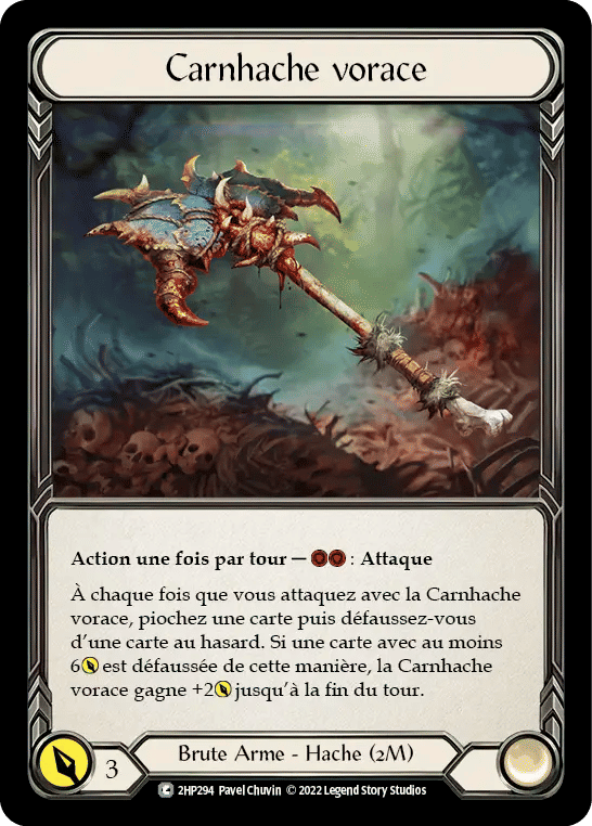 Carnhache vorace — History Pack 2 - Black Label — Flesh and Blood