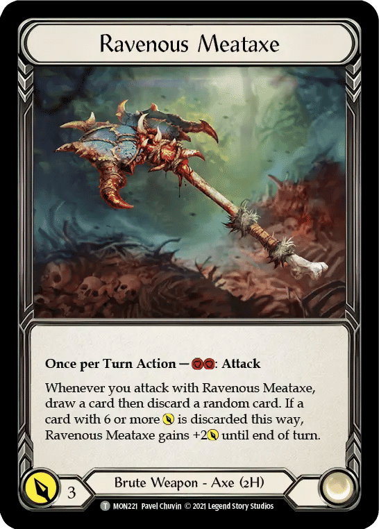 Ravenous Meataxe — Monarch — Flesh and Blood
