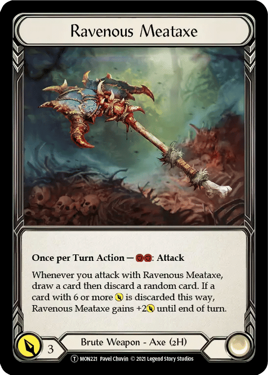 Ravenous Meataxe — Monarch - Unlimited — Flesh and Blood