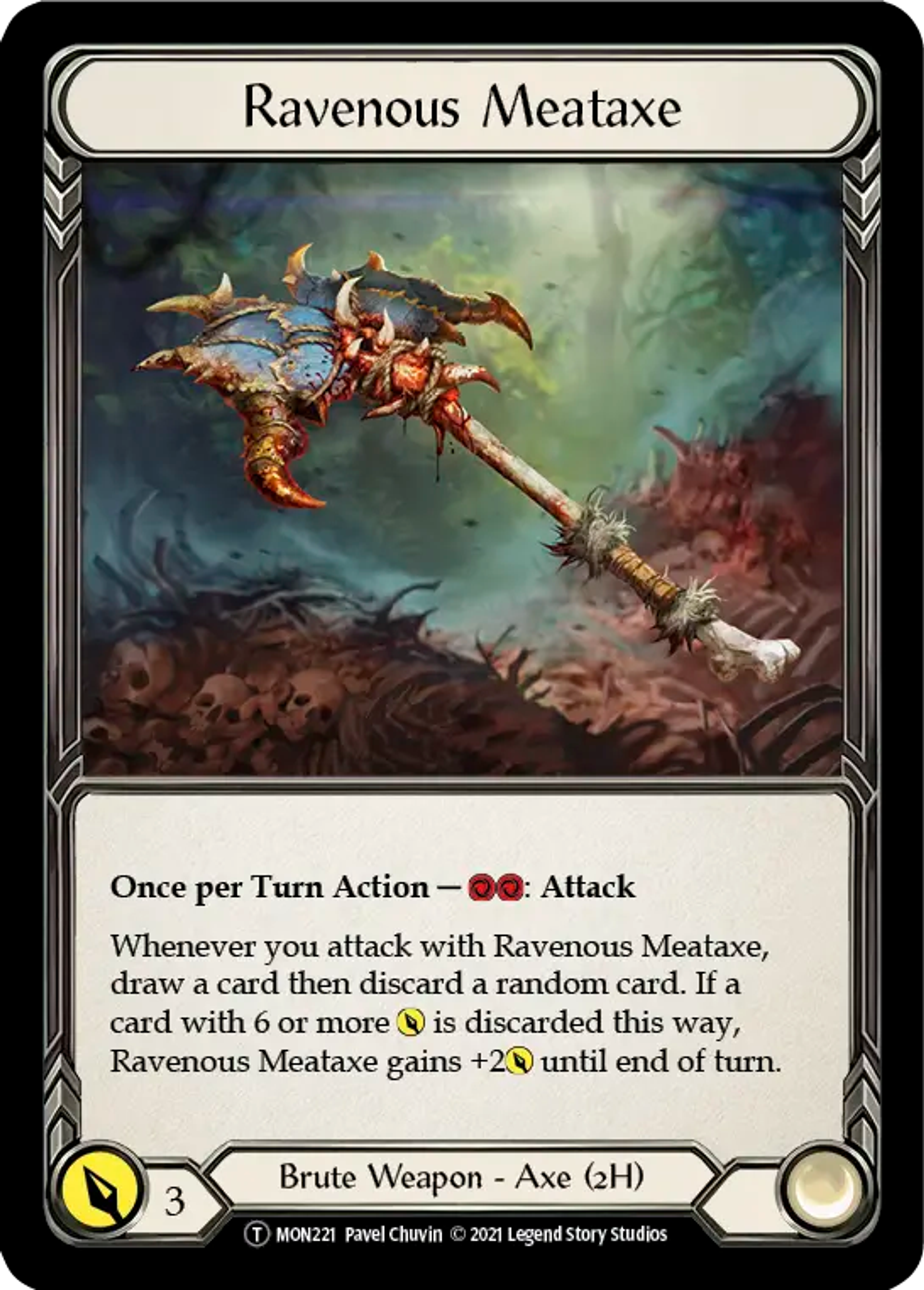 Ravenous Meataxe — Monarch - Unlimited — Flesh and Blood