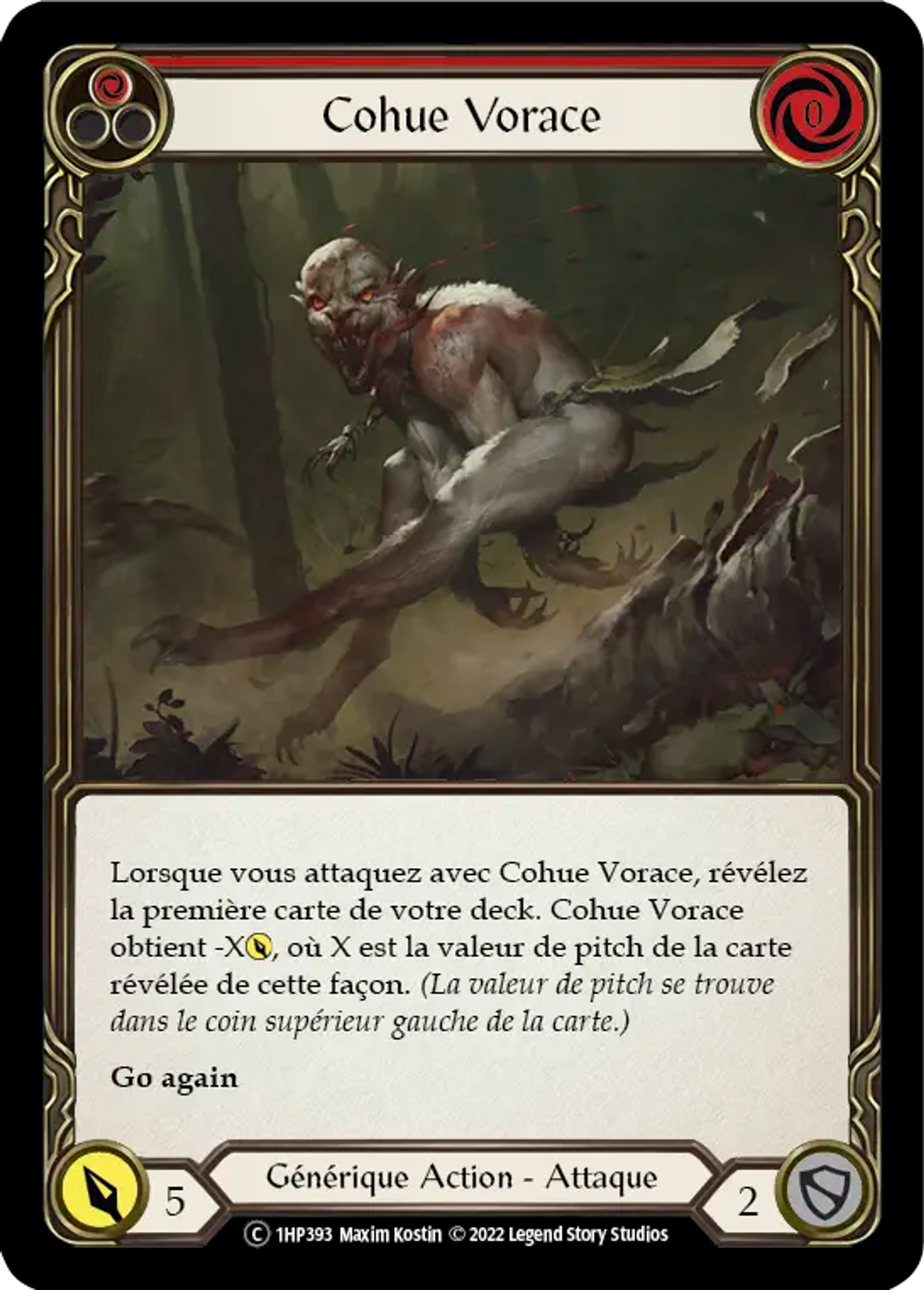 Cohue Vorace — History Pack 1 - Black Label — Flesh and Blood