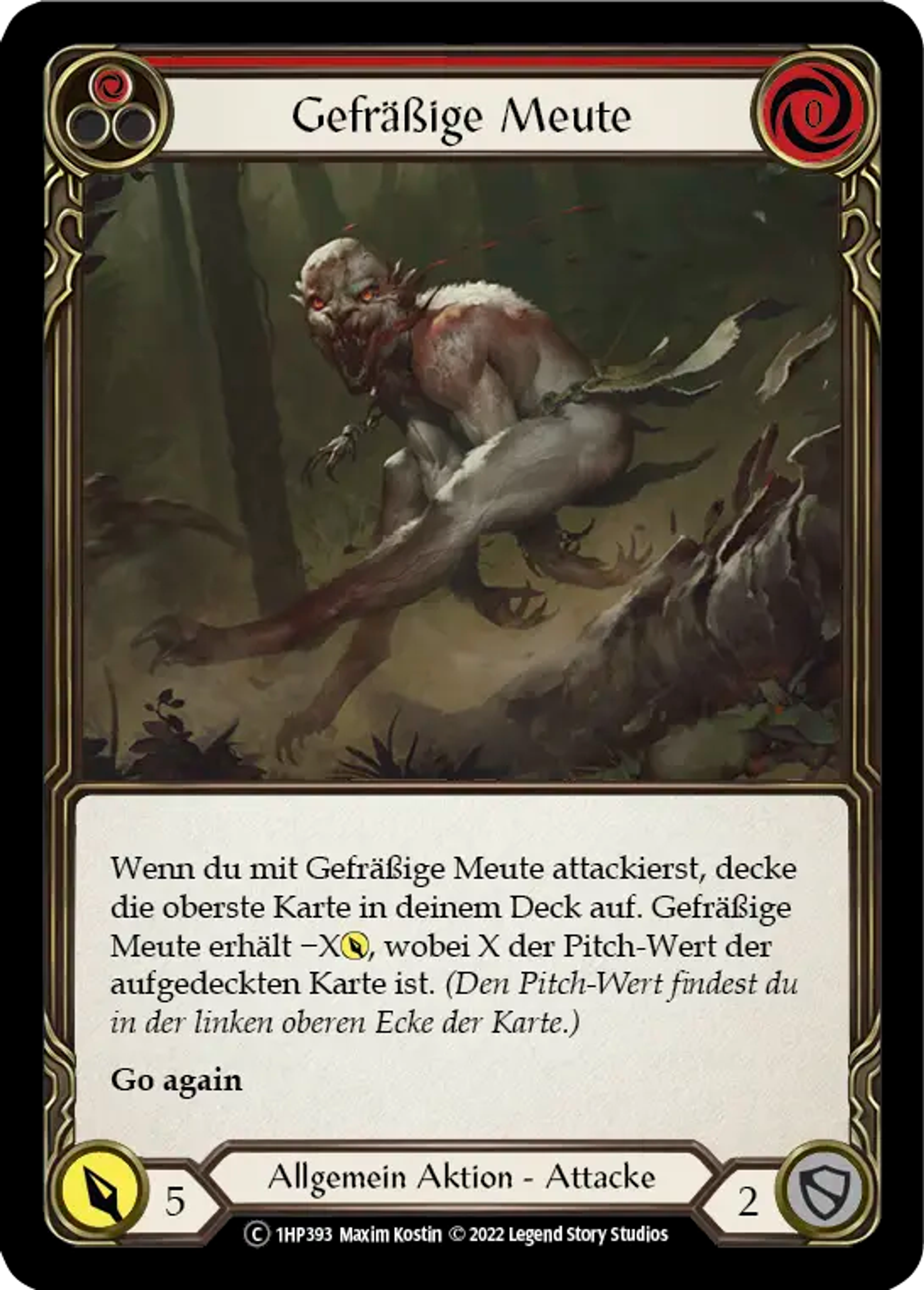 Cohue Vorace — History Pack 1 - Black Label — Flesh and Blood