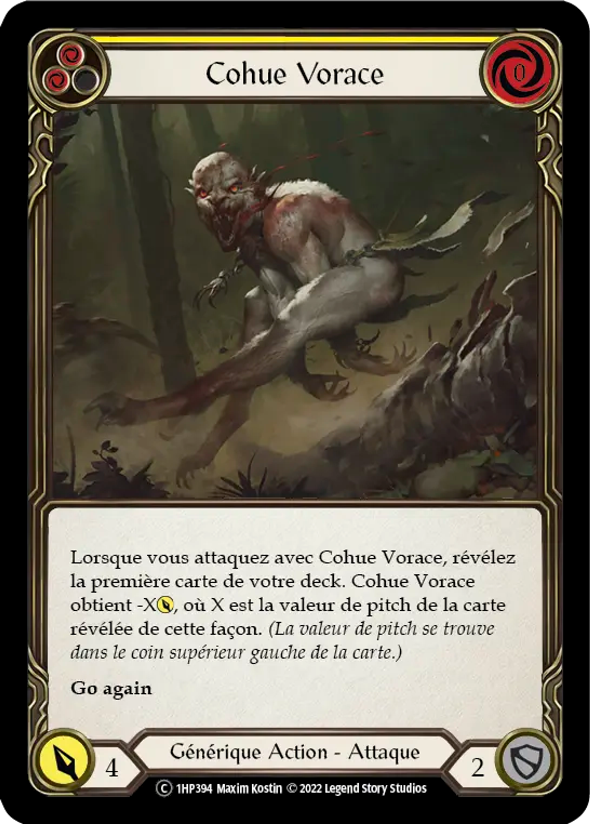 Cohue Vorace — History Pack 1 - Black Label — Flesh and Blood