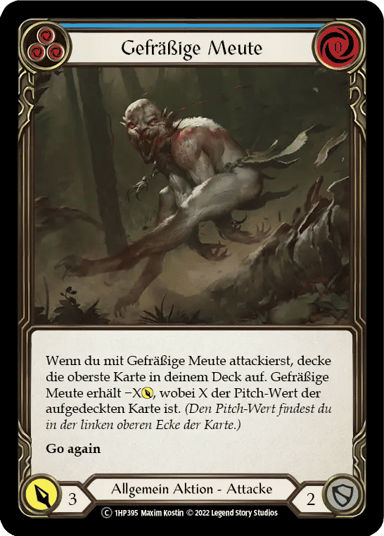 Ravenous Rabble (Blue) — History Pack 1 - Black Label — Flesh and Blood