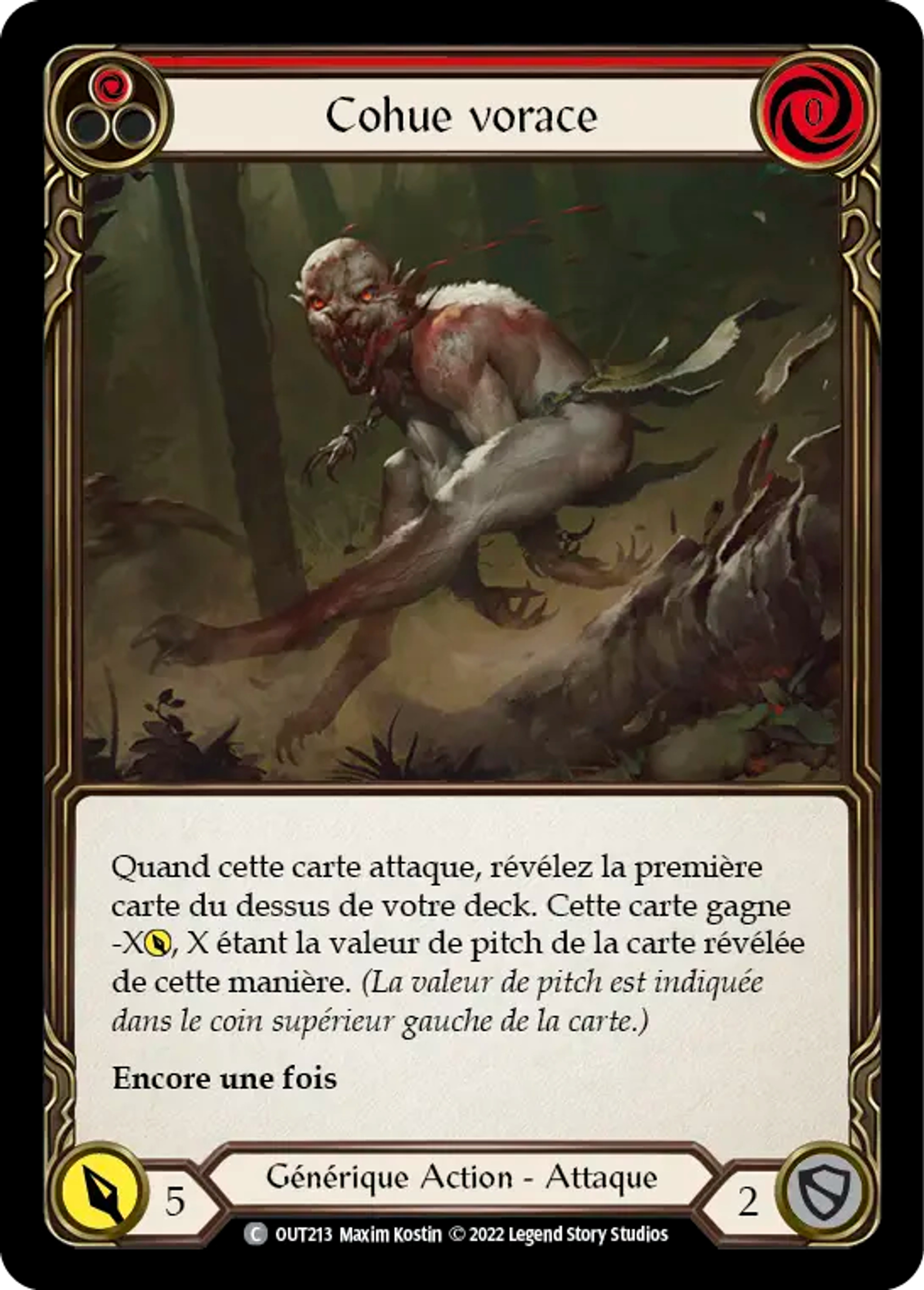Cohue vorace — Outsiders — Flesh and Blood