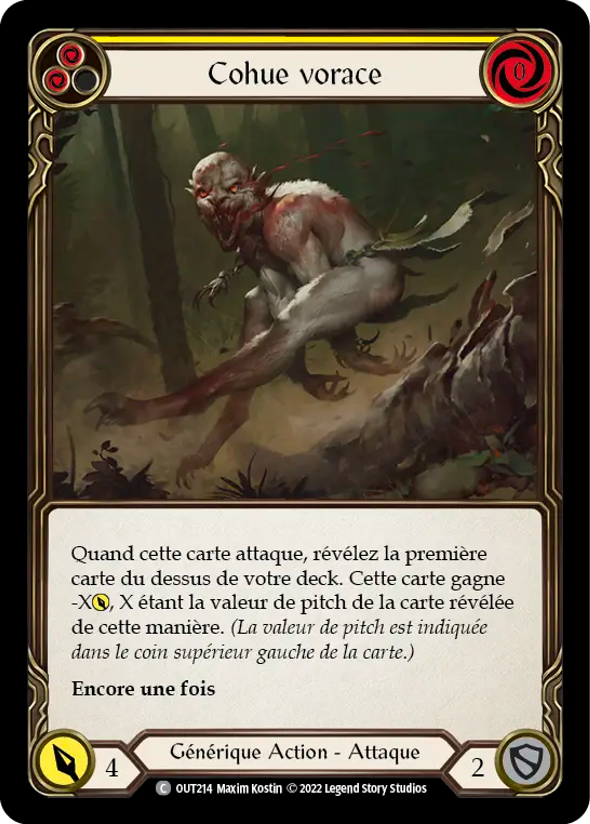 Cohue vorace — Outsiders — Flesh and Blood