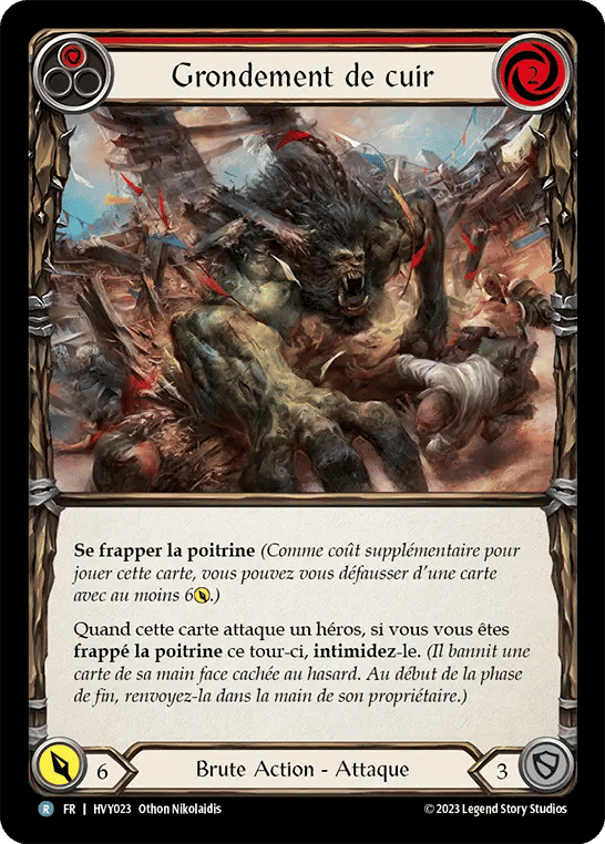 Grondement de cuir — Heavy Hitters — Flesh and Blood