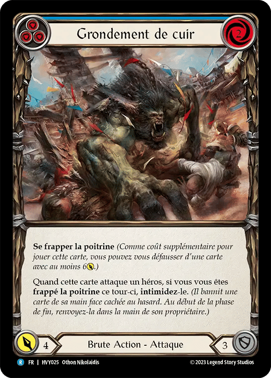 Grondement de cuir — Heavy Hitters — Flesh and Blood