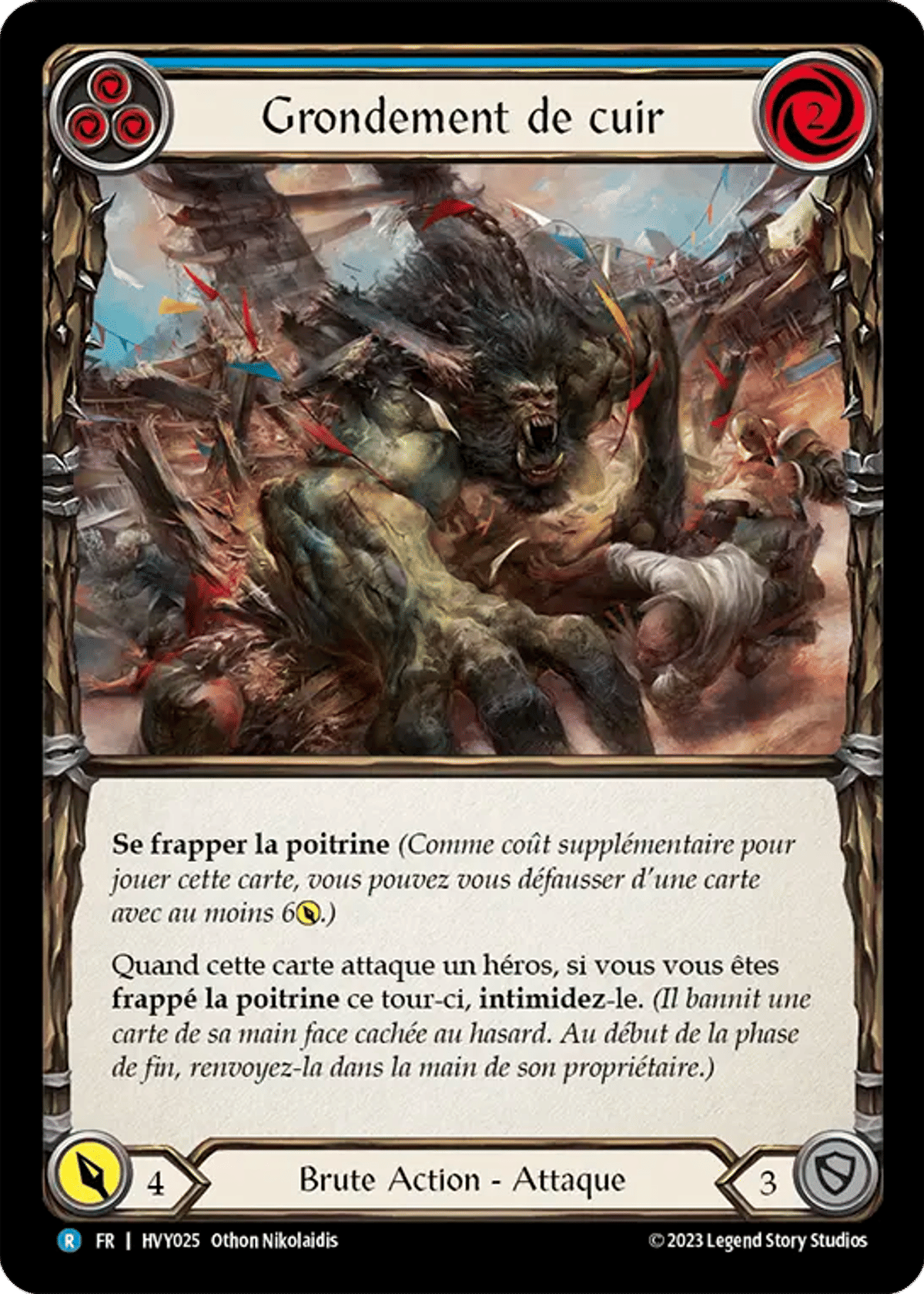 Grondement de cuir from Heavy Hitters - Flesh and Blood