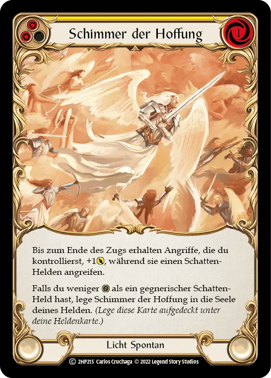 Ray of Hope (Yellow) — History Pack 2 - Black Label — Flesh and Blood