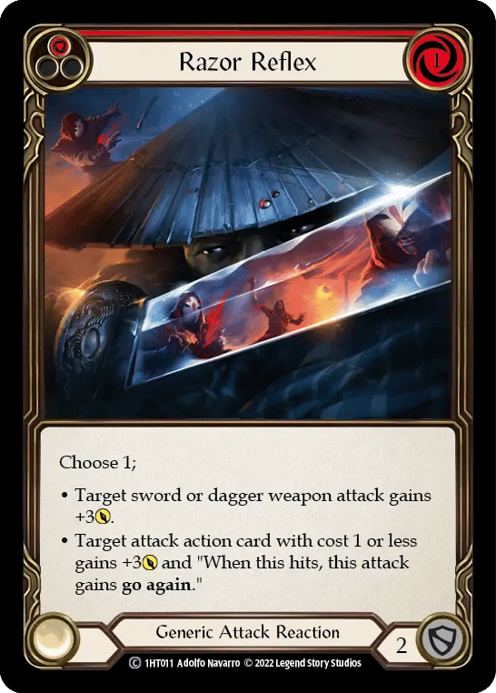 Razor Reflex (Red) — Dorinthea - Blitz Deck — Flesh and Blood