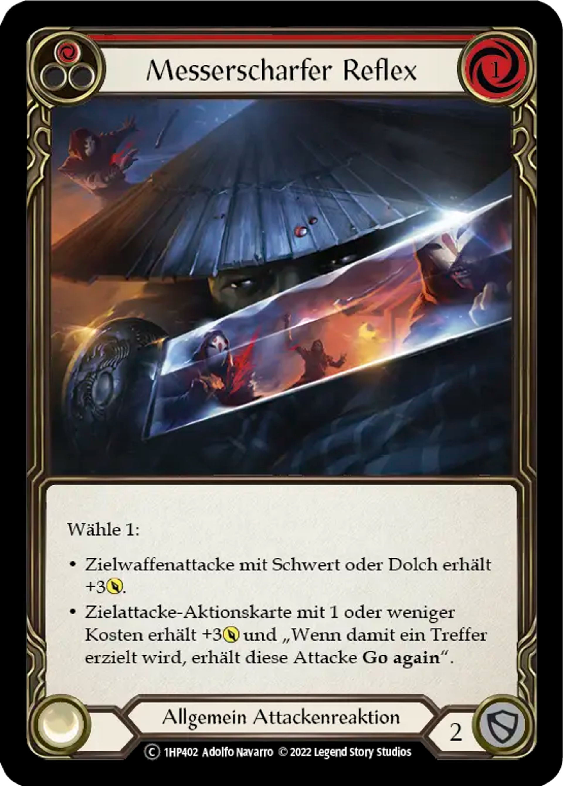 Razor Reflex (Red) — History Pack 1 - Black Label — Flesh and Blood