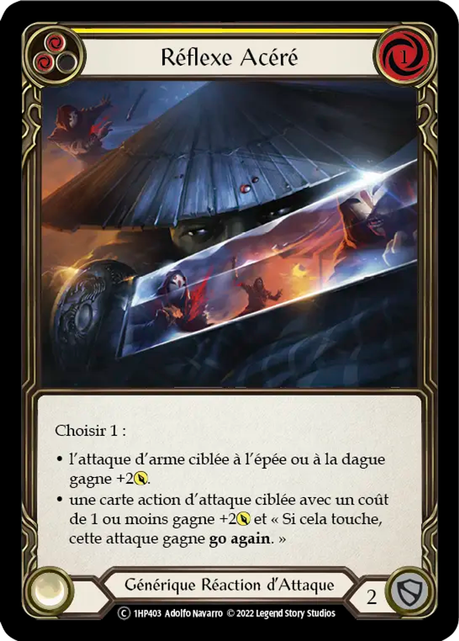 Réflexe Acéré — History Pack 1 - Black Label — Flesh and Blood