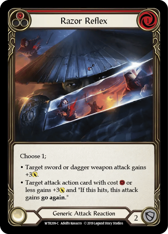 Razor Reflex (Red) — Welcome to Rathe — Flesh and Blood