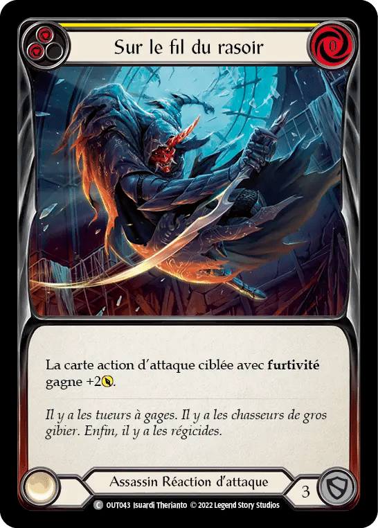 Sur le fil du rasoir — Outsiders — Flesh and Blood