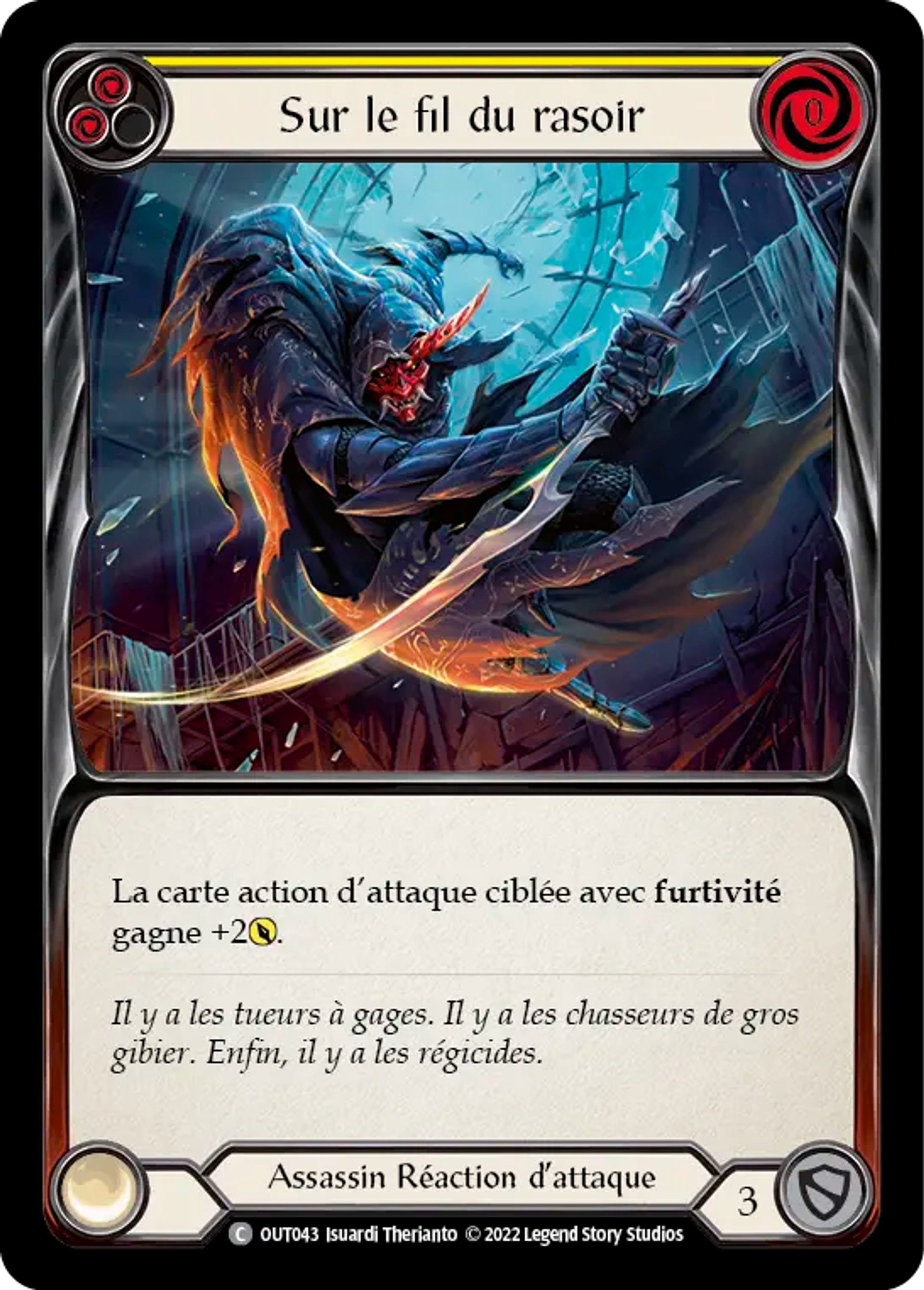 Sur le fil du rasoir — Outsiders — Flesh and Blood