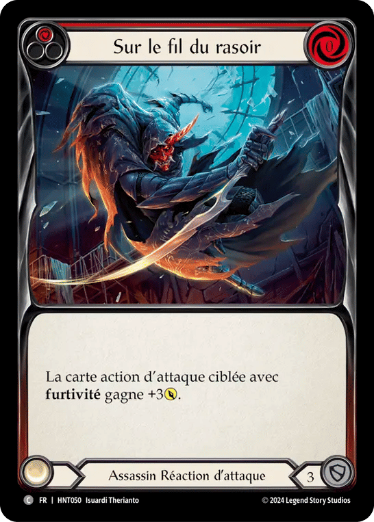 Sur le fil du rasoir — The Hunted — Flesh and Blood