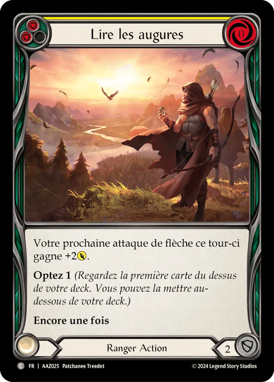 Lire les augures — Armory Deck - Azalea, Ace in the Hole — Flesh and Blood