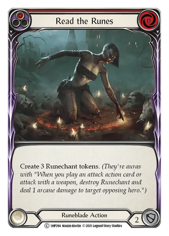 Read the Runes (Red) — History Pack 1 — Flesh and Blood