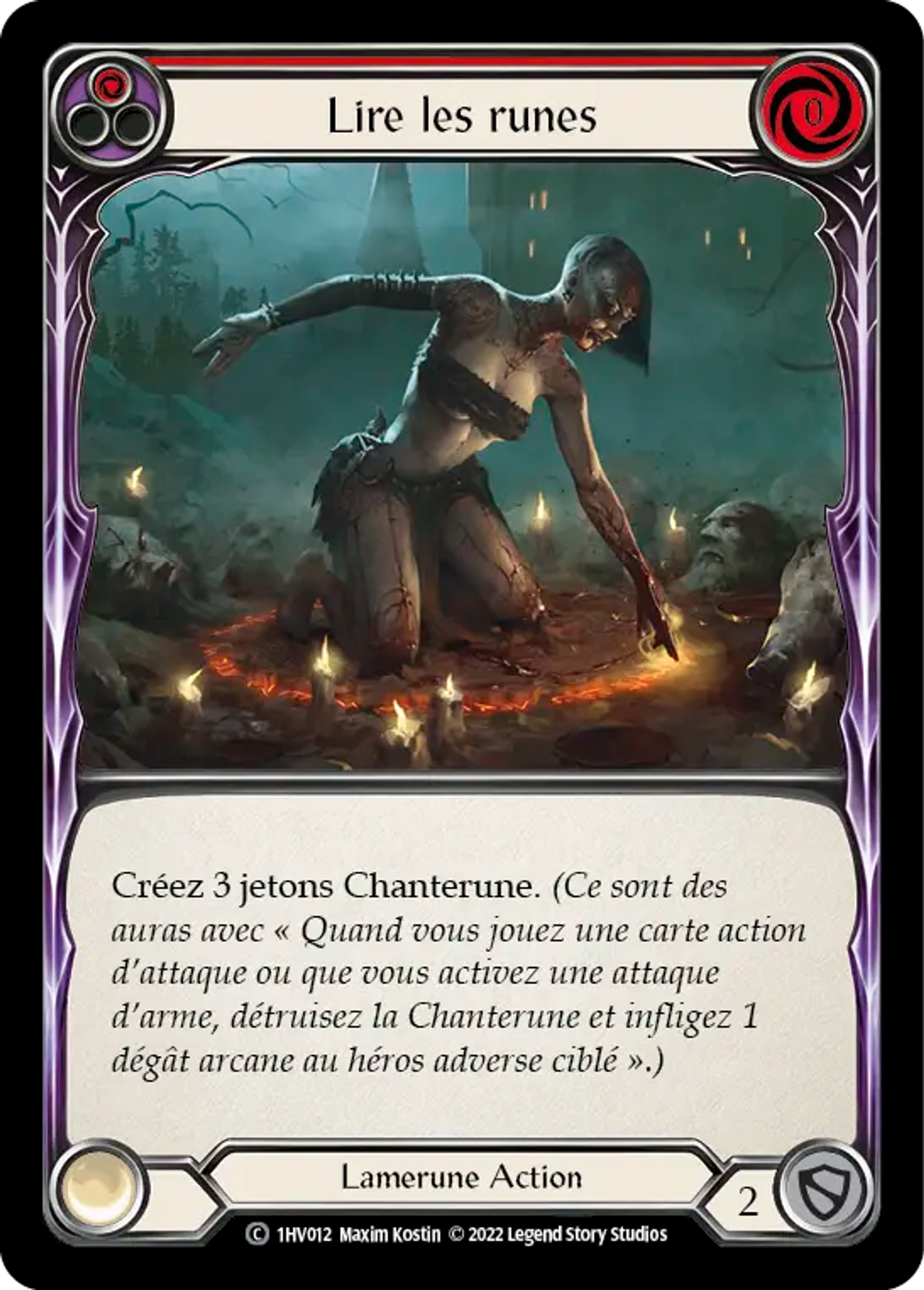 Lire les runes — Viserai - Blitz Deck — Flesh and Blood