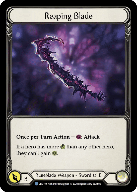 Reaping Blade — Crucible of War — Flesh and Blood