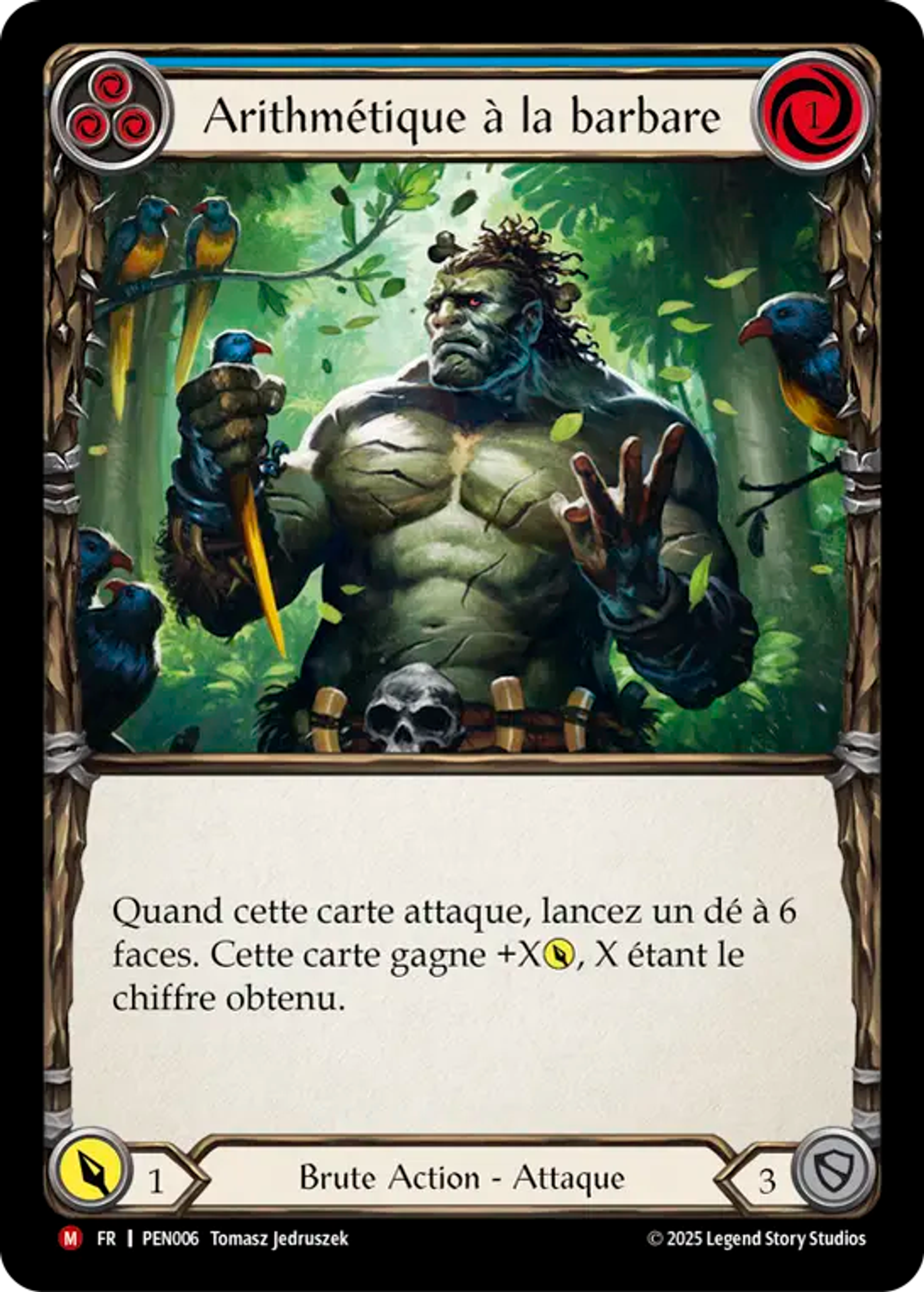 Arithmétique à la barbare — Compendium of Rathe — Flesh and Blood