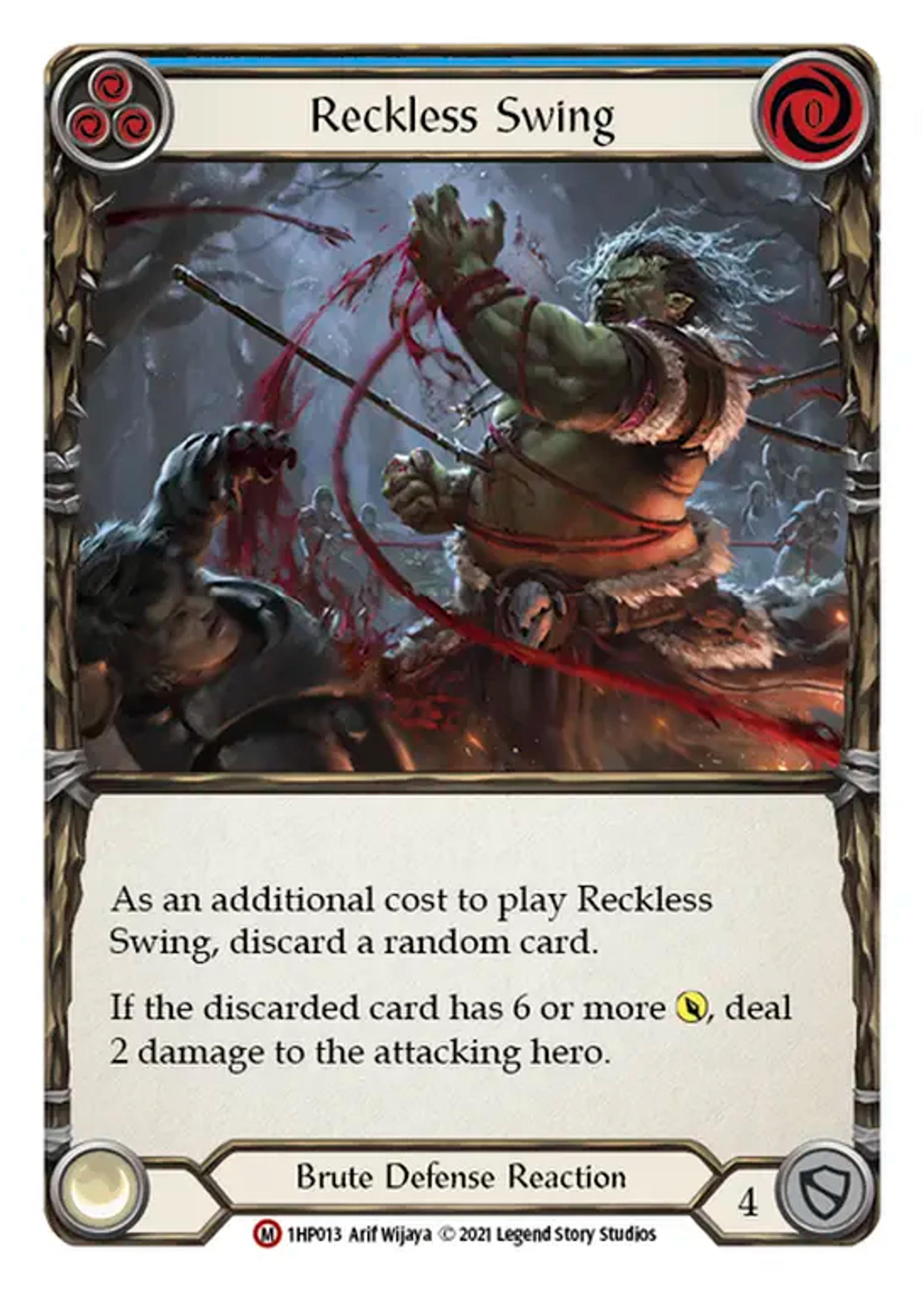 Reckless Swing — History Pack 1 — Flesh and Blood