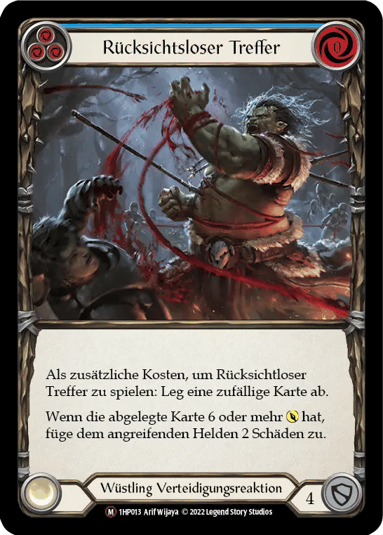 Reckless Swing — History Pack 1 - Black Label — Flesh and Blood