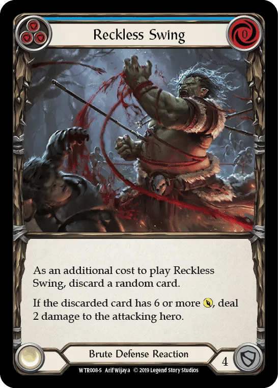Reckless Swing — Welcome to Rathe — Flesh and Blood