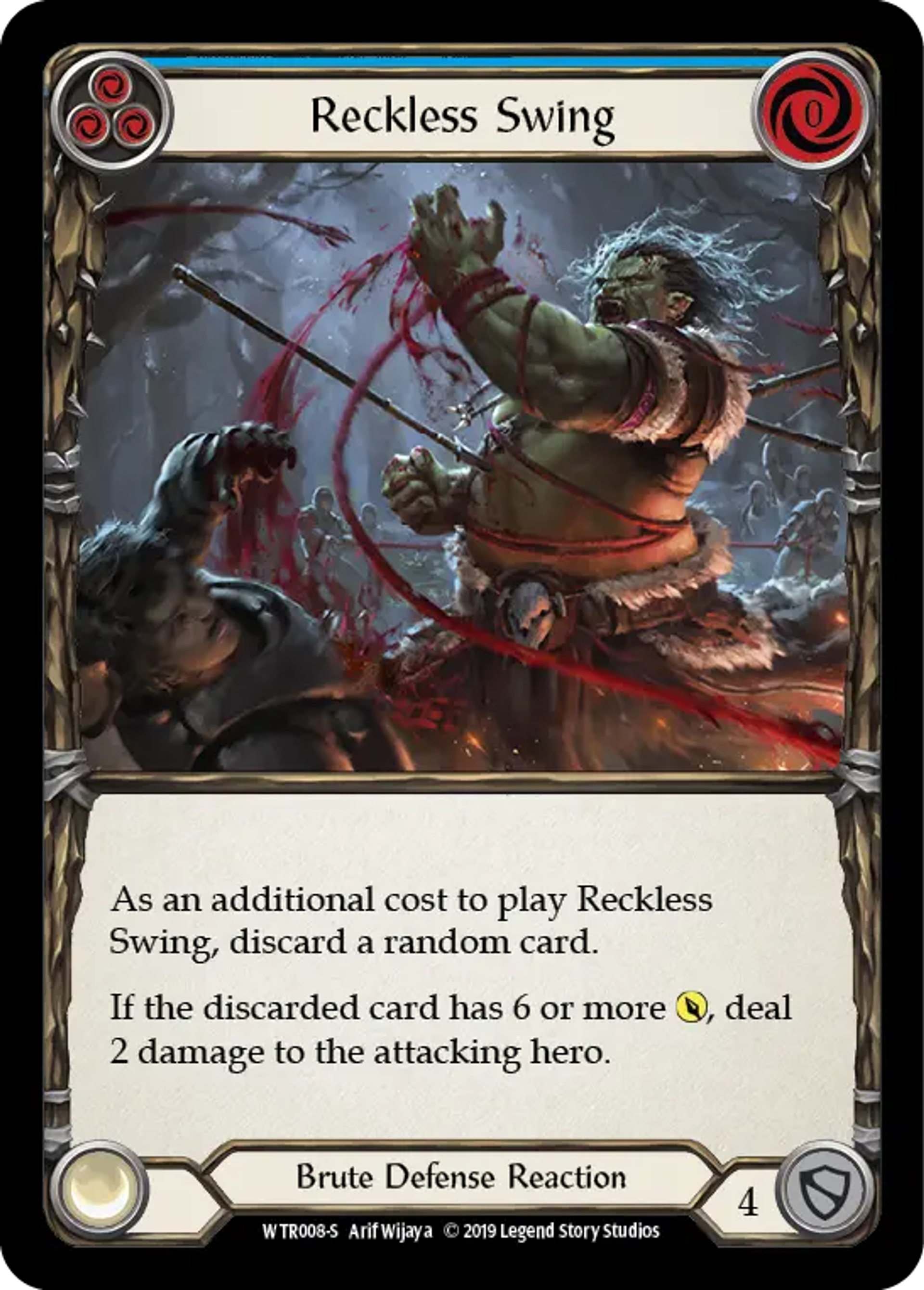 Reckless Swing — Welcome to Rathe — Flesh and Blood