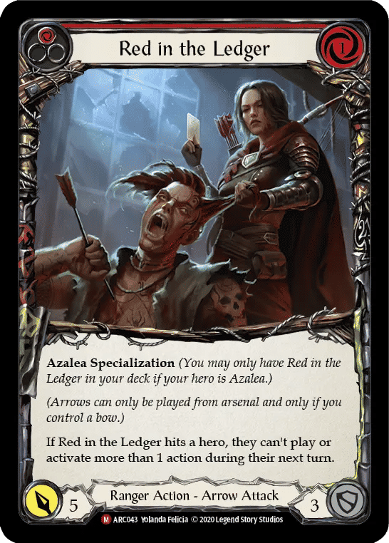 Red in the Ledger — Arcane Rising - Unlimited — Flesh and Blood