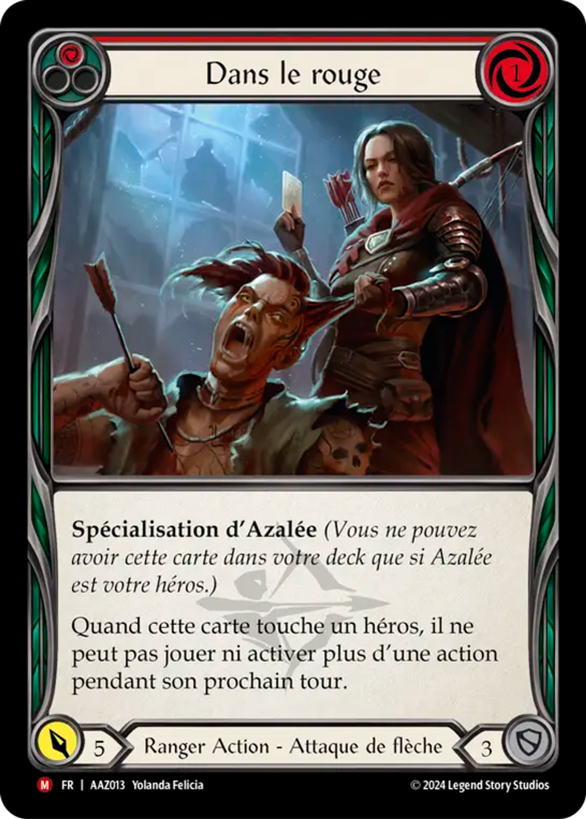 Dans le rouge — Armory Deck - Azalea, Ace in the Hole — Flesh and Blood