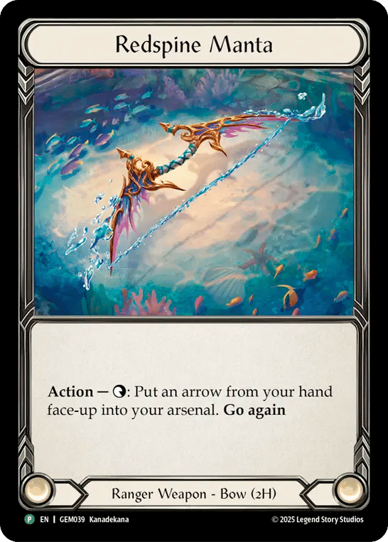 Redspine Manta — GEM - Pack 2 — Flesh and Blood