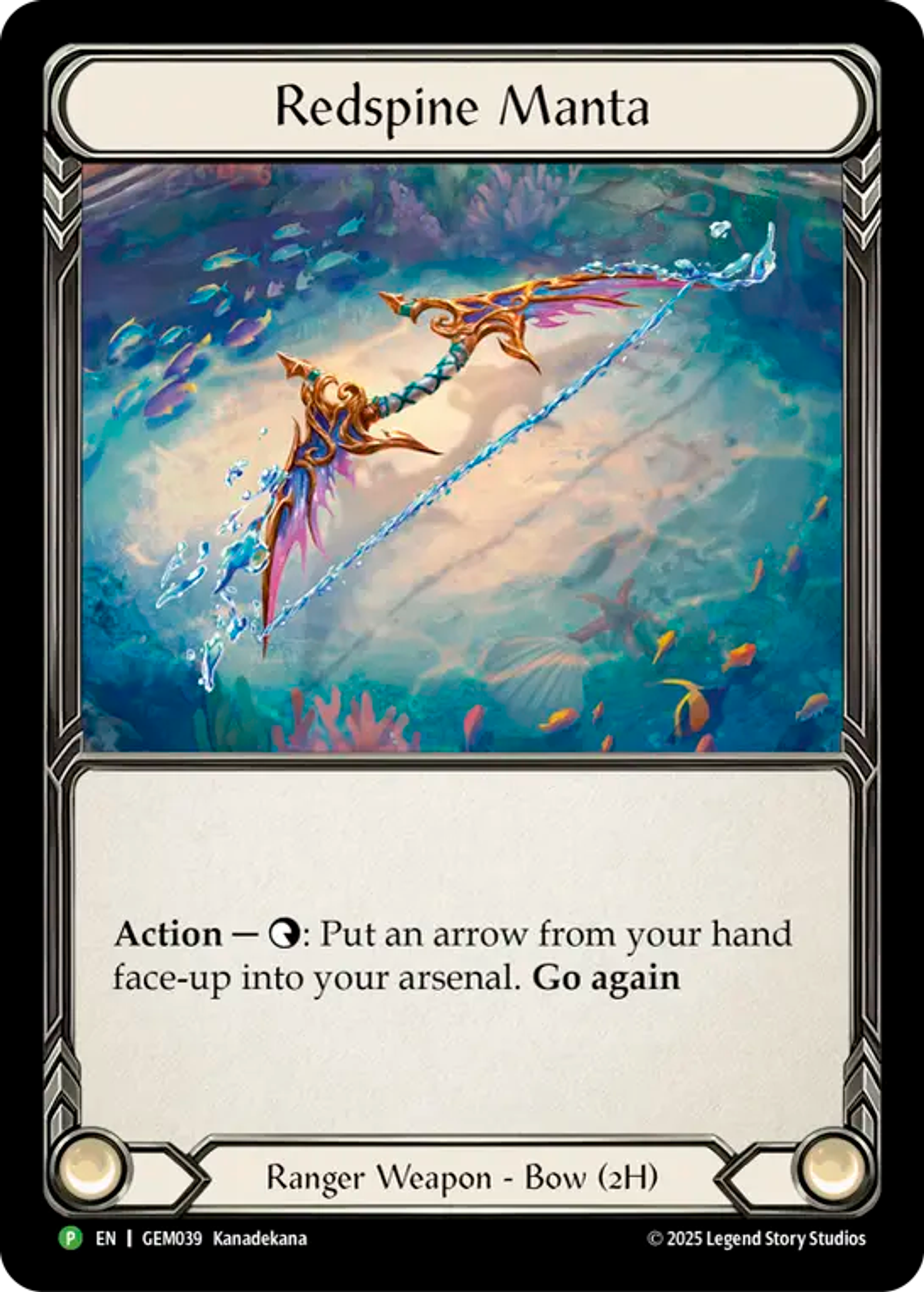 Redspine Manta — GEM - Pack 2 — Flesh and Blood