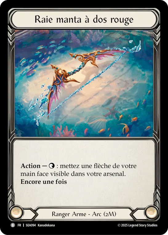 Raie manta à dos rouge — High Seas — Flesh and Blood