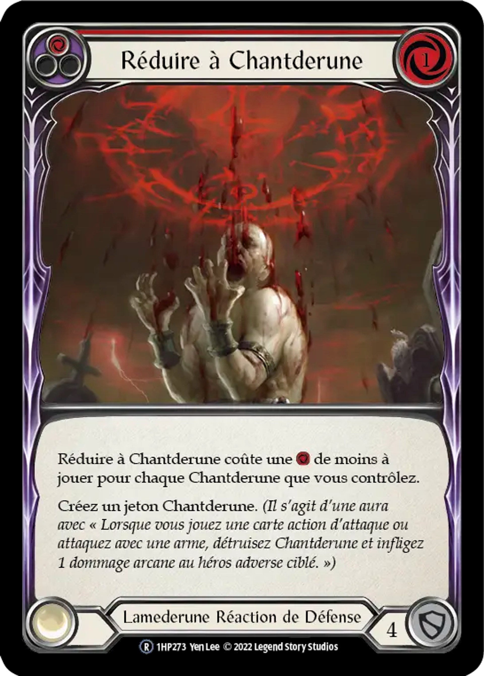 Réduire à Chantderune — History Pack 1 - Black Label — Flesh and Blood