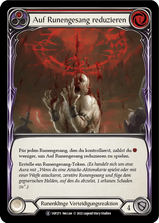 Reduce to Runechant (Red) — History Pack 1 - Black Label — Flesh and Blood