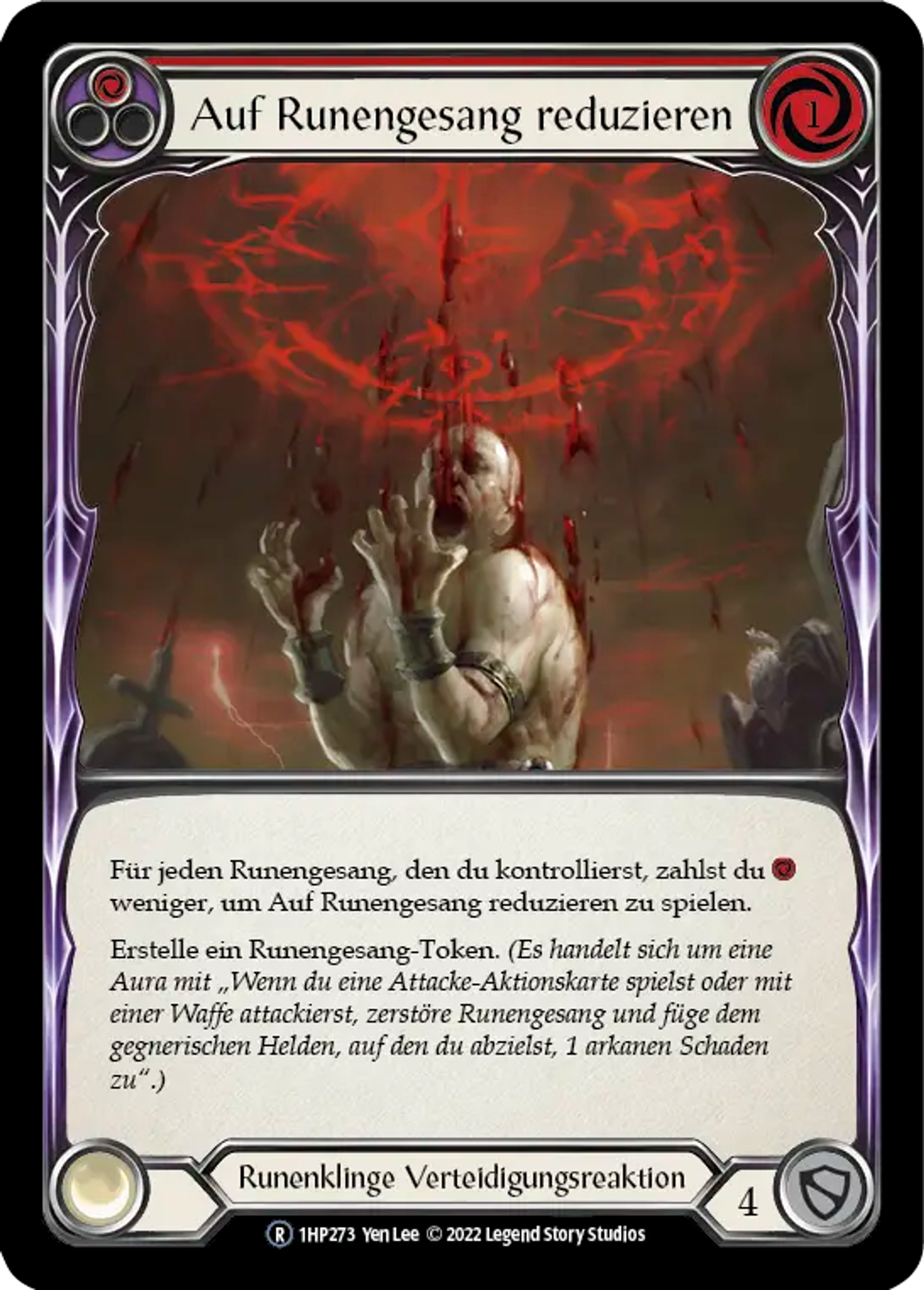 Réduire à Chantderune — History Pack 1 - Black Label — Flesh and Blood