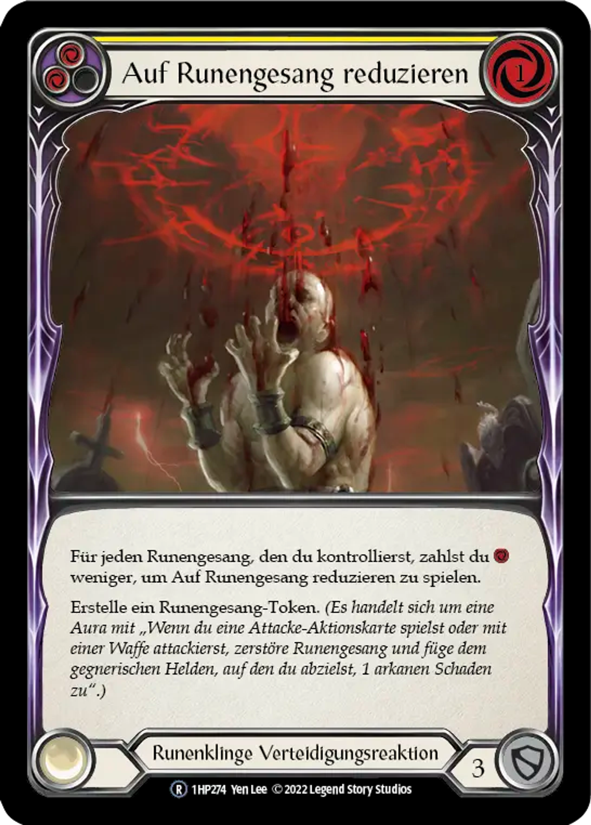 Réduire à Chantderune — History Pack 1 - Black Label — Flesh and Blood