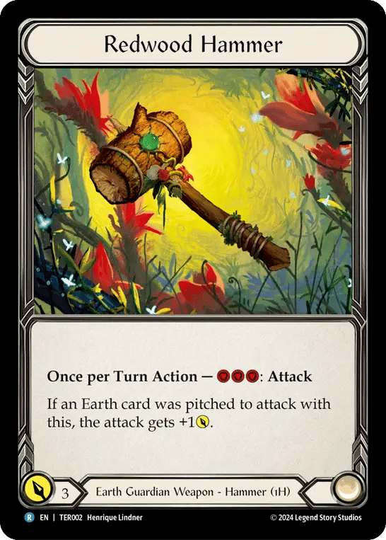 Redwood Hammer — 1st Strike - Terra — Flesh and Blood