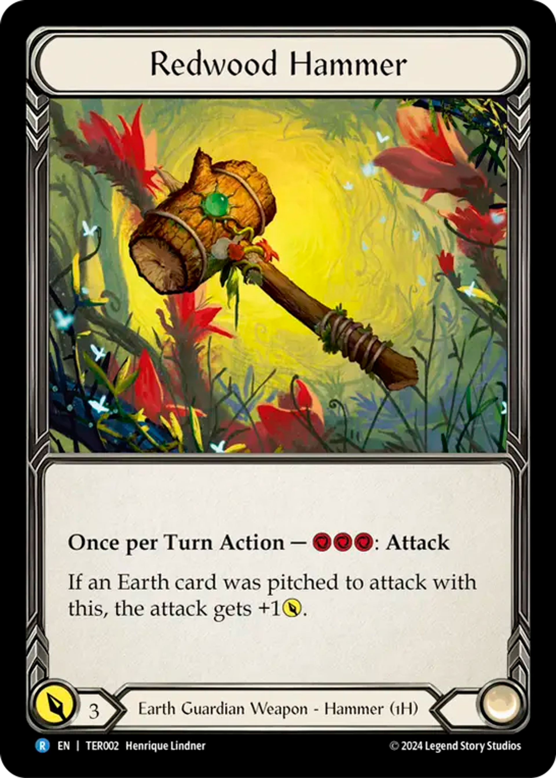 Redwood Hammer — 1st Strike - Terra — Flesh and Blood