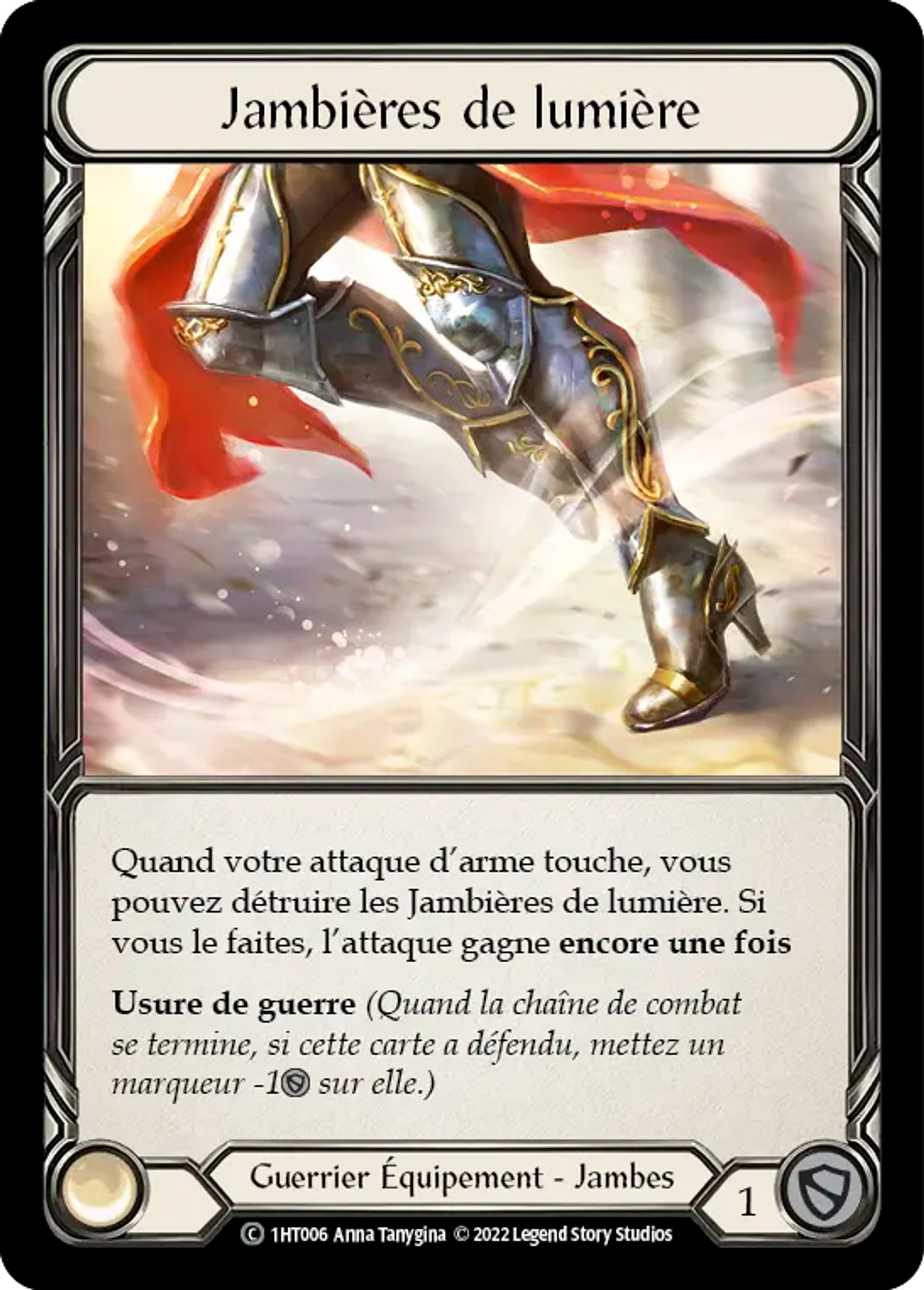 Jambières de lumière — Dorinthea - Blitz Deck — Flesh and Blood