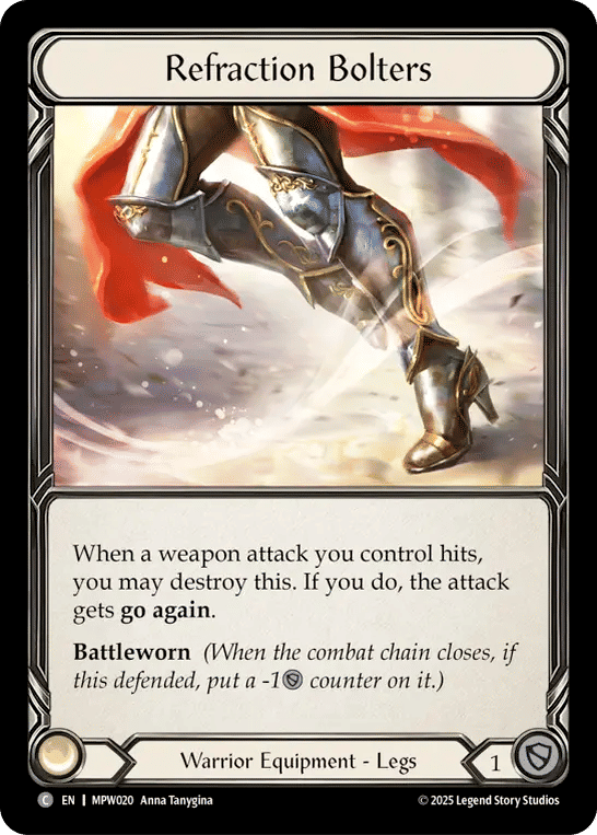 Refraction Bolters — Mastery Pack Warrior — Flesh and Blood