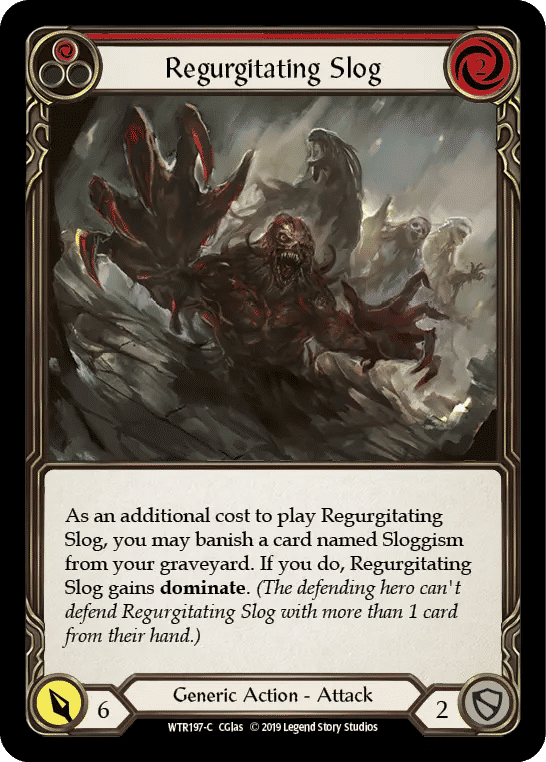 Regurgitating Slog (Red) — Welcome to Rathe — Flesh and Blood