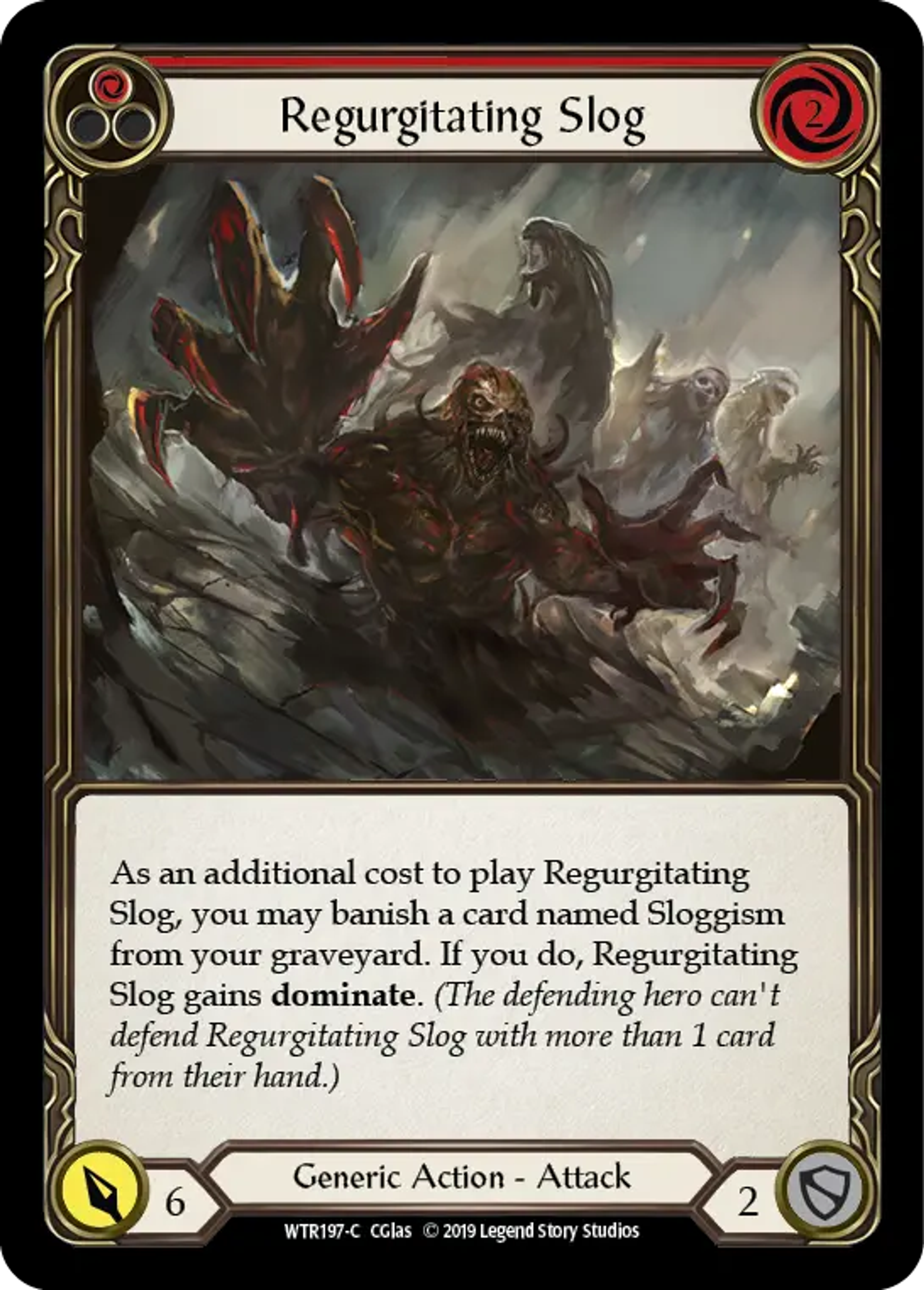 Regurgitating Slog (Red) — Welcome to Rathe — Flesh and Blood