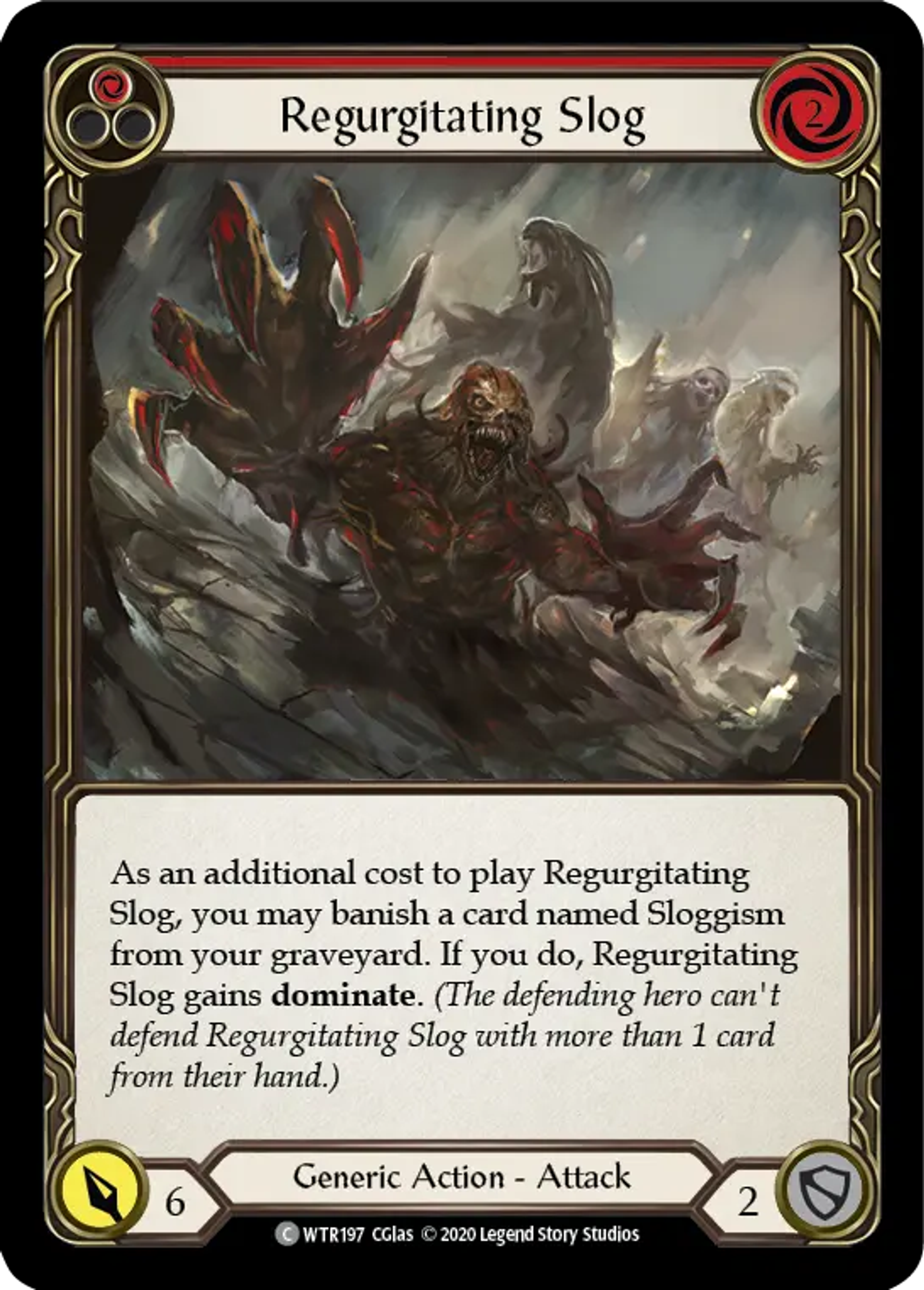 Regurgitating Slog (Red) — Welcome to Rathe - Unlimited — Flesh and Blood