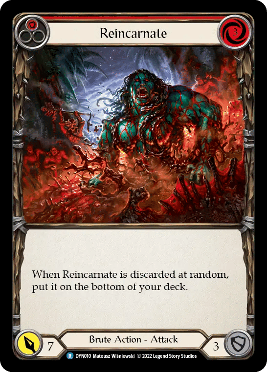 Reincarnate (Red) — Dynasty — Flesh and Blood